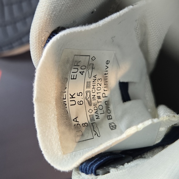 Born Primitive Savage 1 White Sneakers Womens Size 8 - Picture 6 of 8